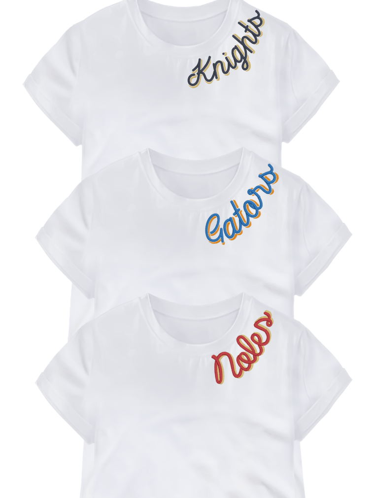 Adult Short Sleeve College Shirt