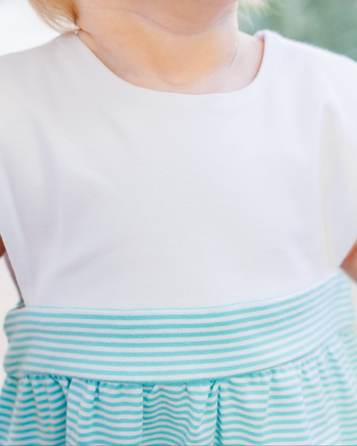 Benjamin Bubble- Dark Mint Stripe