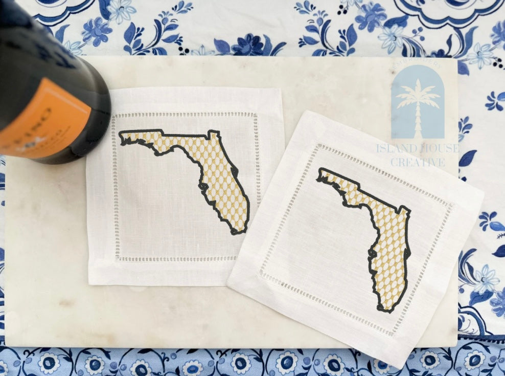 Florida Game Day Cocktail Napkin Set