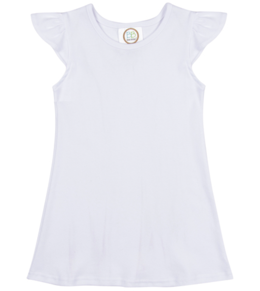 Girl's Flutter Sleeve Dress