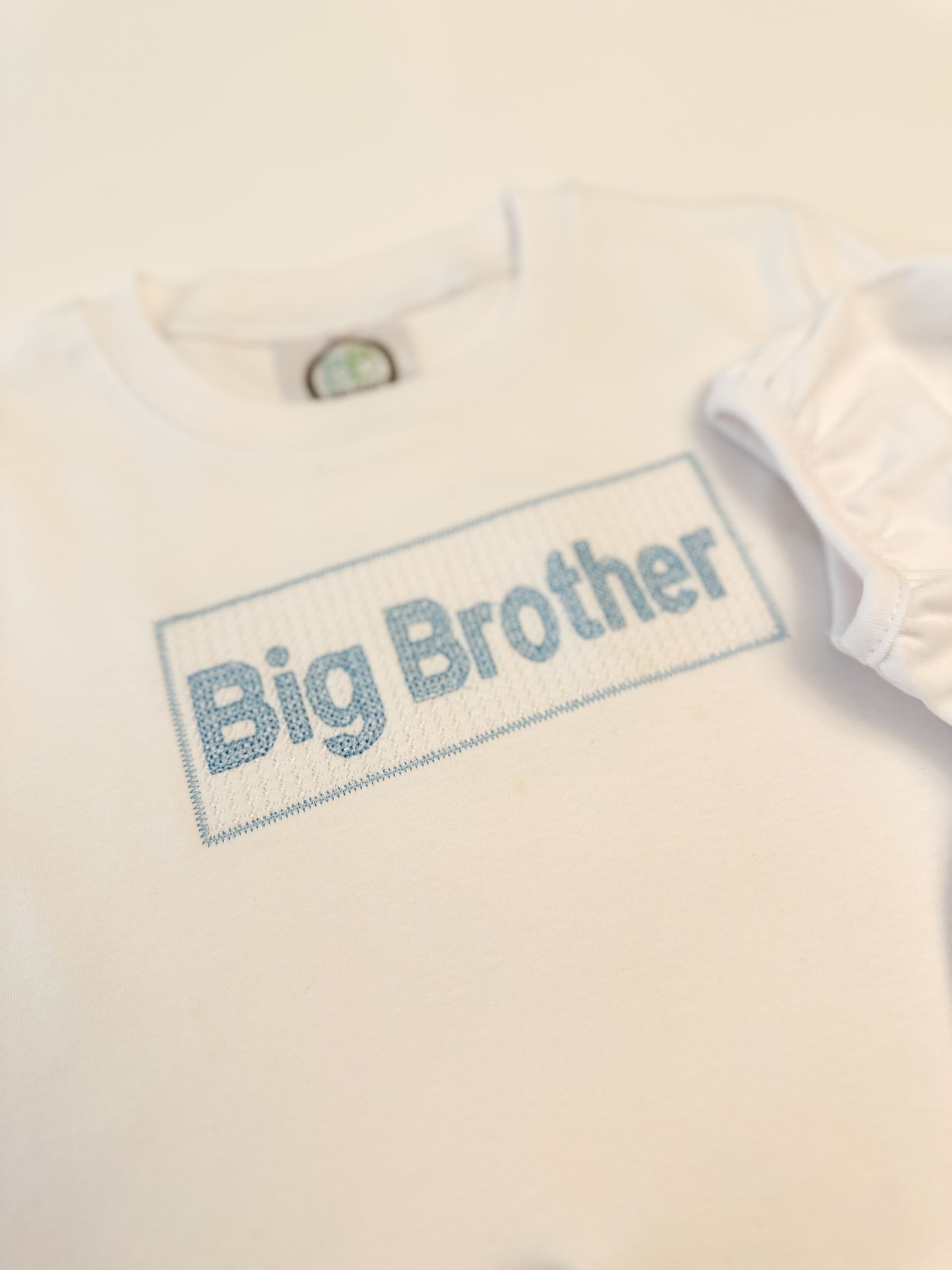 Big Brother / Big Sister Faux Smocked Shirt