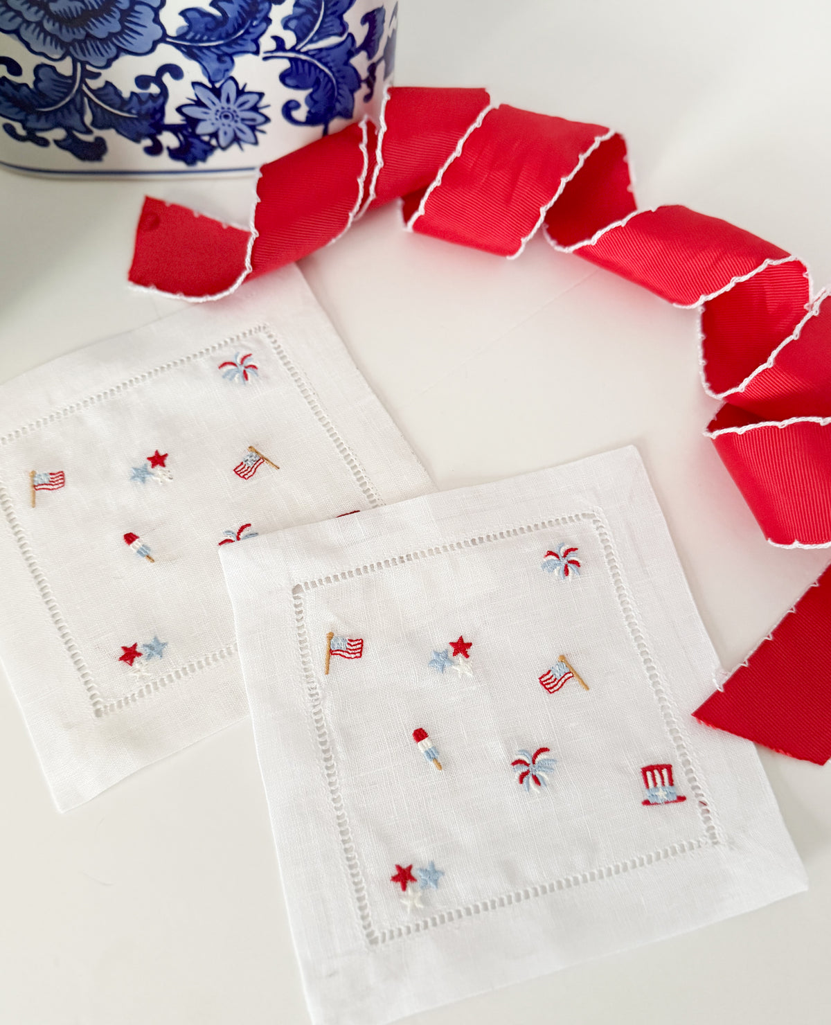 4th of July Icon Cocktail Napkins