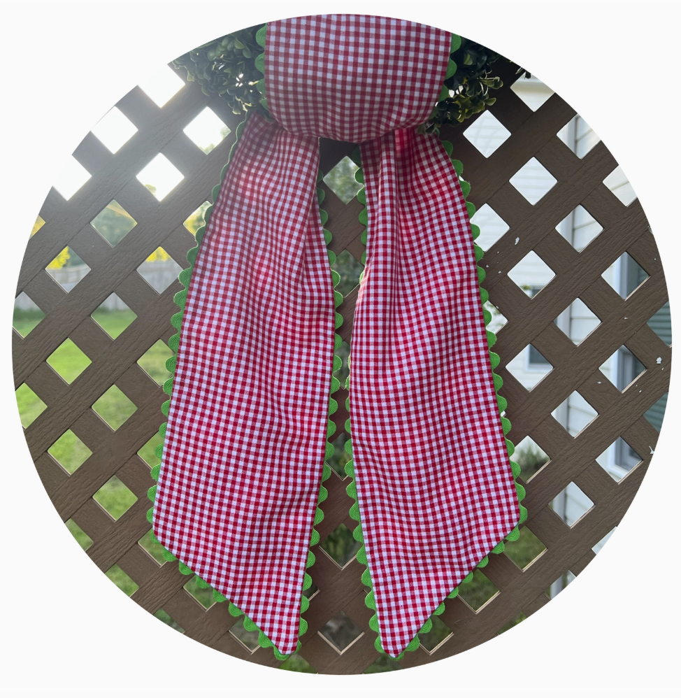 Wreath Sashes: PRE ORDER: 10/12 close