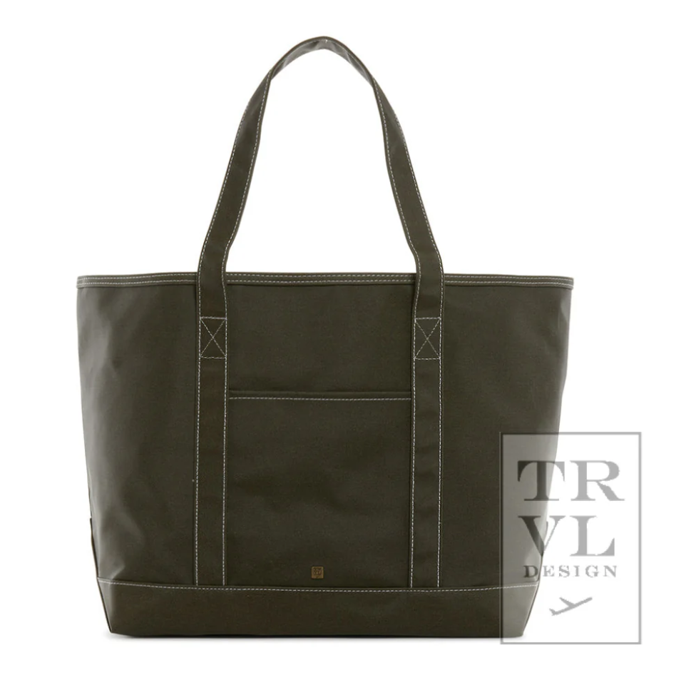 TRVL Maxi Tote Coated Canvas