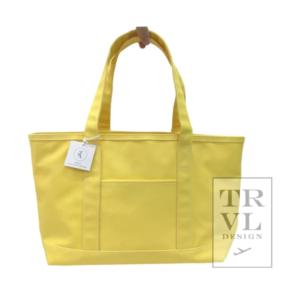 TRVL- Medium Coated Canvas