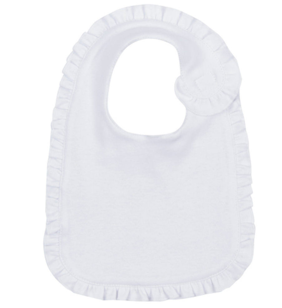 Baby Girl Ruffle Bib