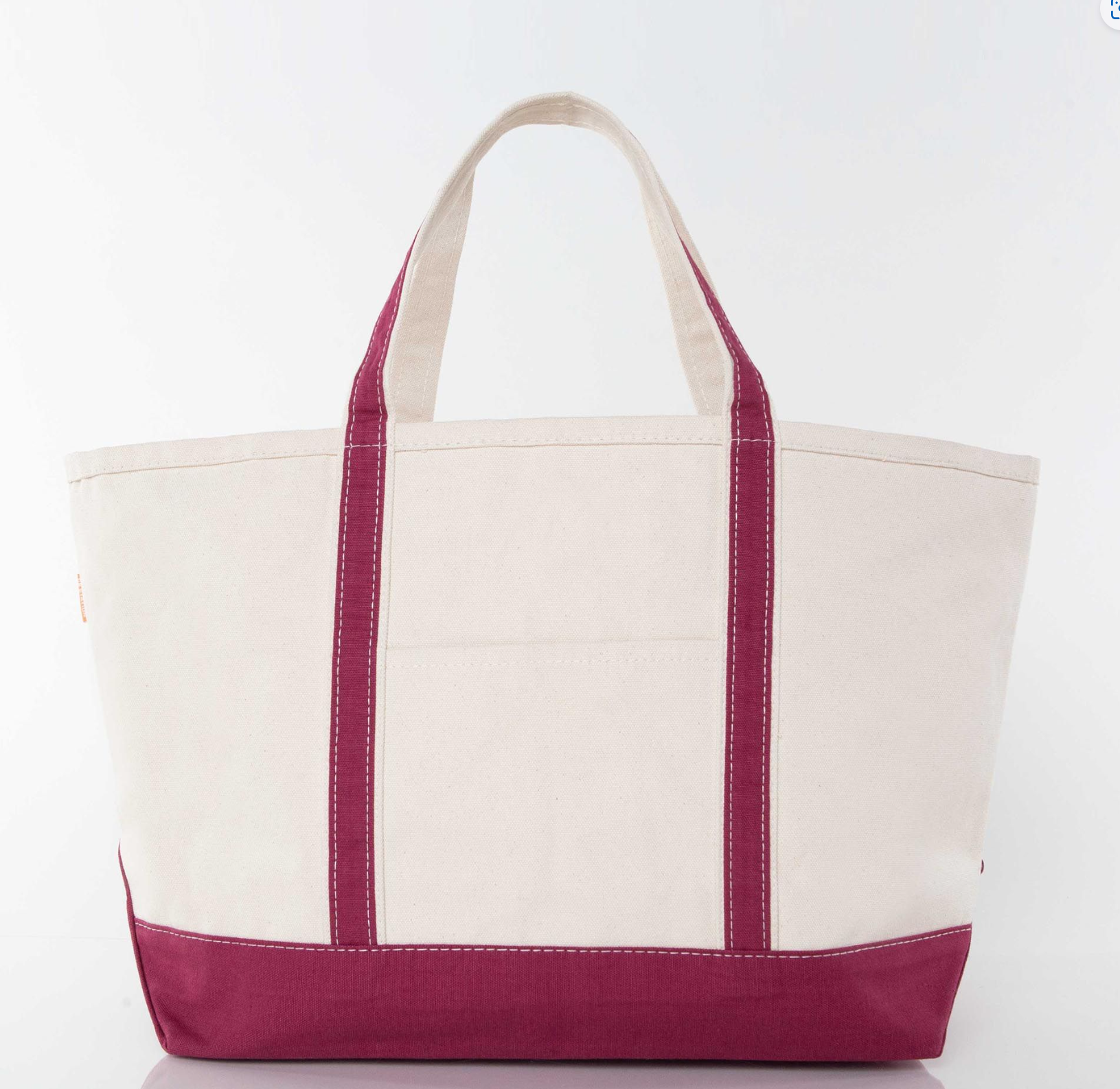 Classic Canvas Beach Tote