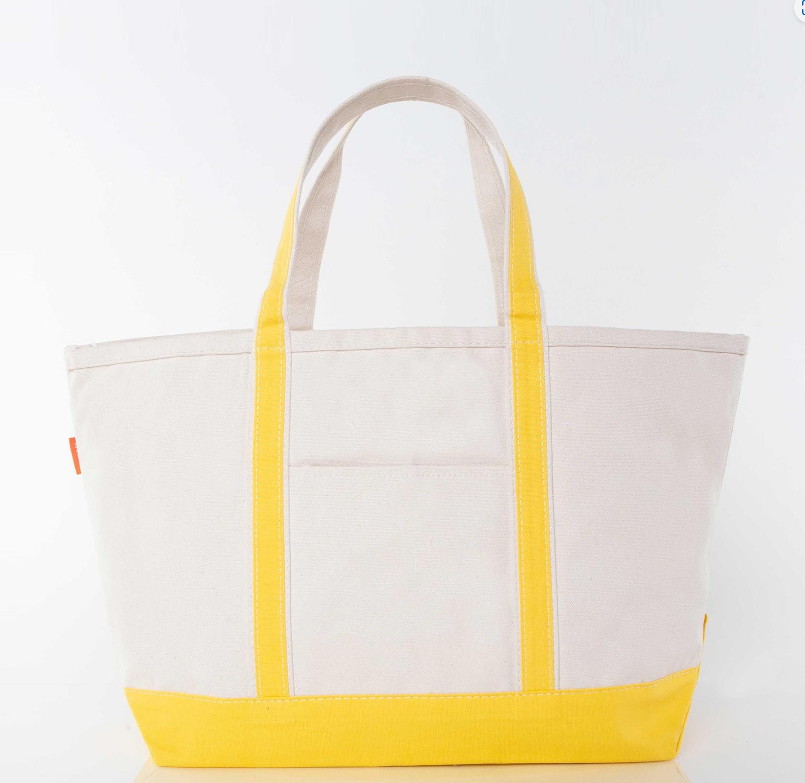 Classic Canvas Beach Tote
