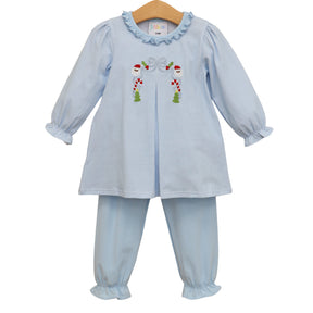 A Christmas Classic Pleat Bloomer Pants Set