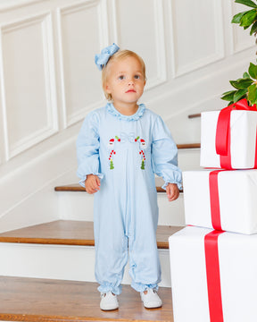 A Christmas Classic Pleat Romper