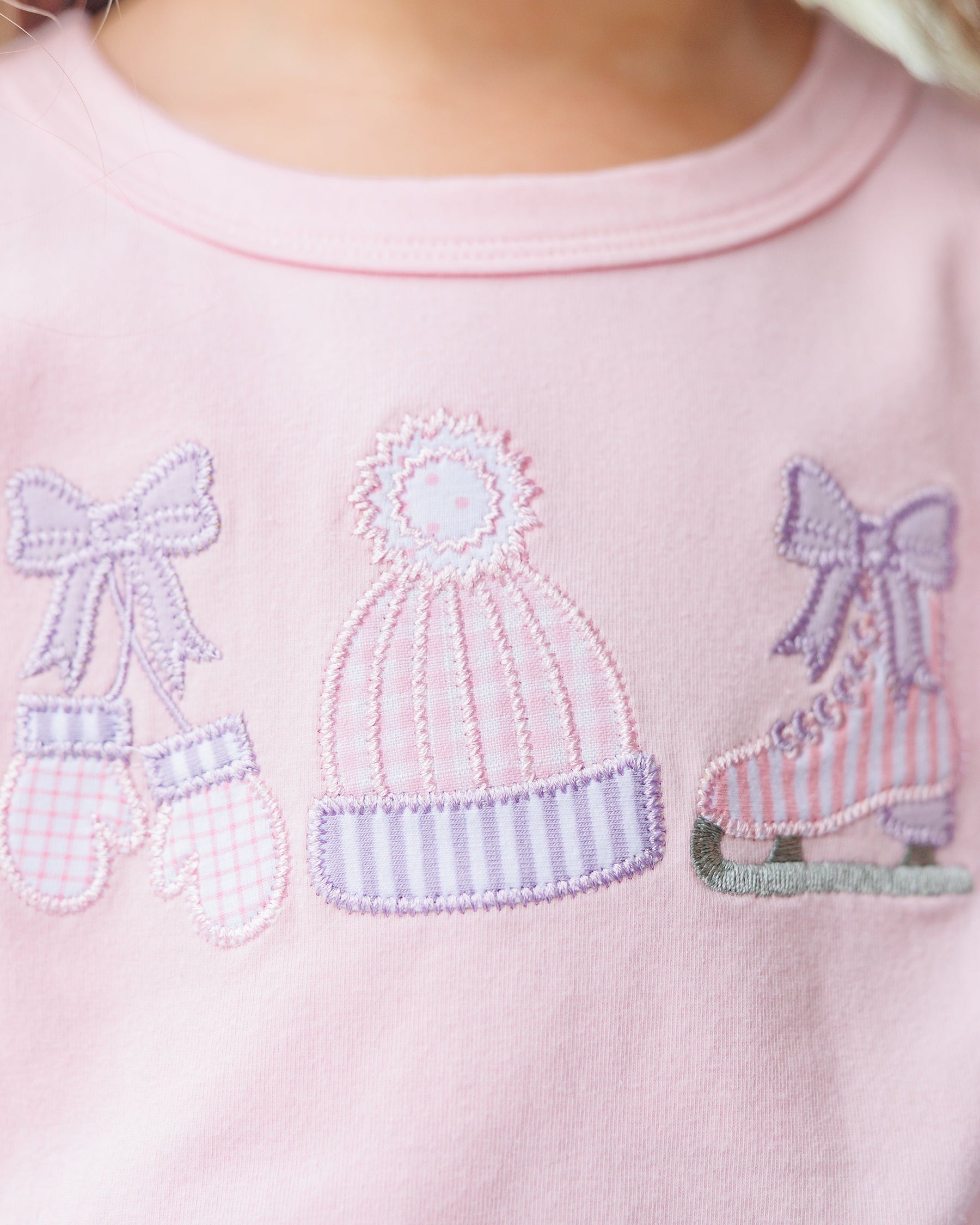 Around The Rink Jogger Set- Light Pink