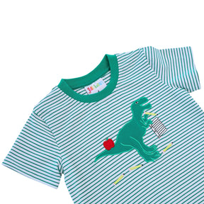 Back To School Dino Short Set
