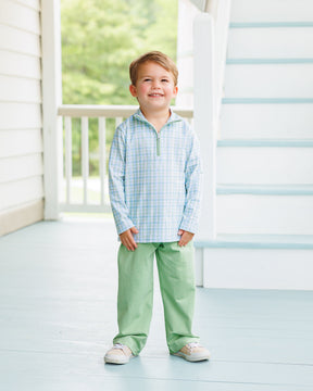 Basin Plaid Evan Pullover Pant Set