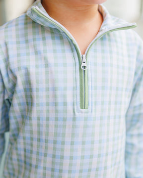 Basin Plaid Evan Pullover Pant Set