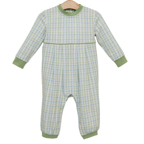 Basin Plaid Patrick Romper