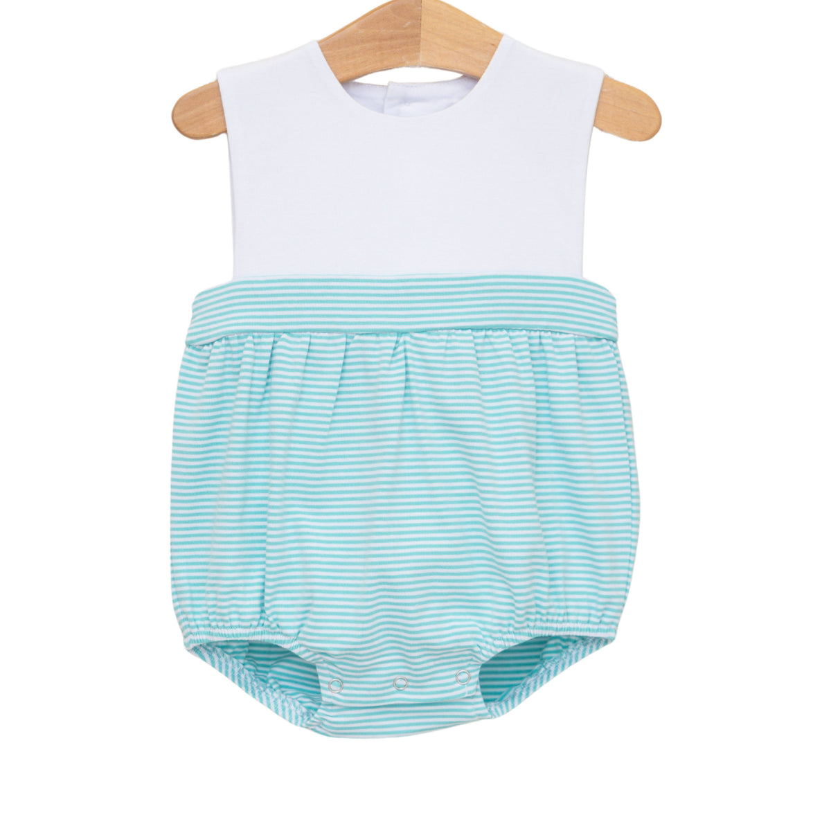 Benjamin Bubble- Dark Mint Stripe