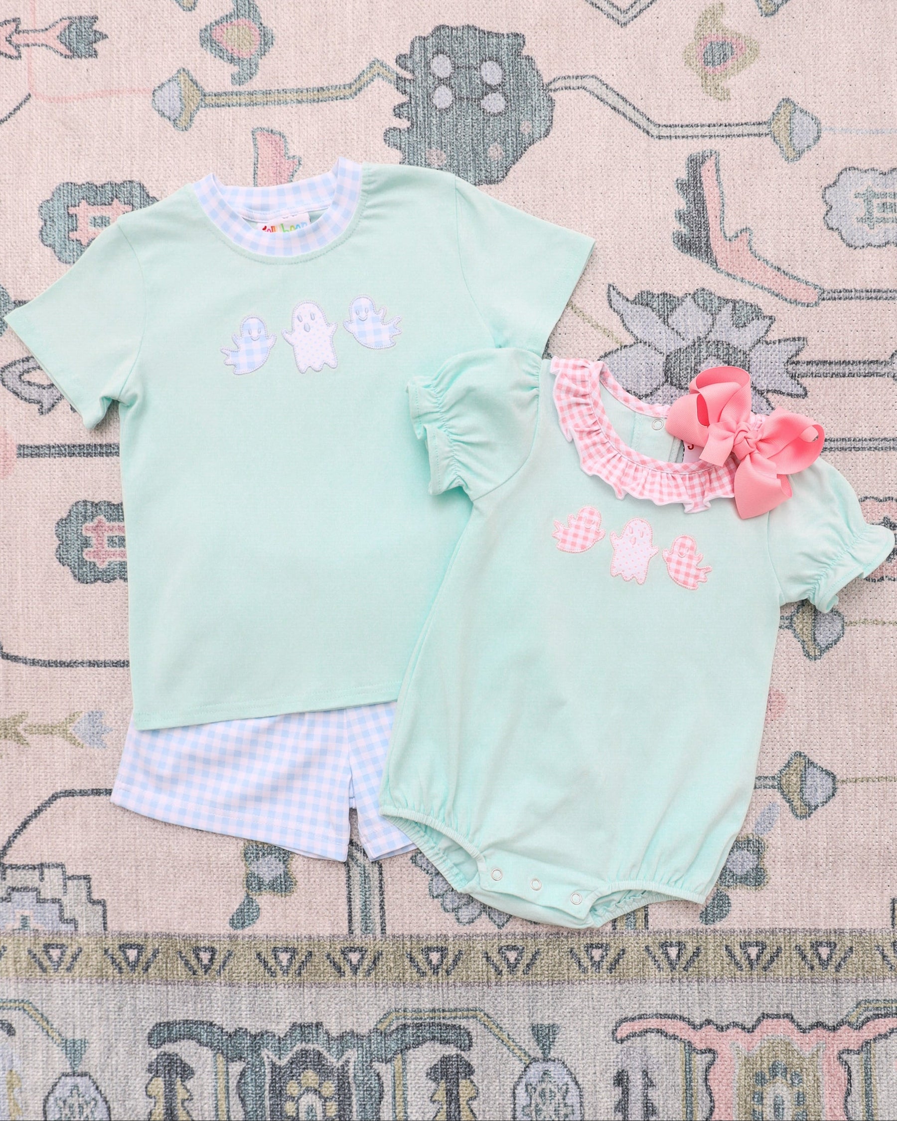 Boo Buddies Ruffle Romper