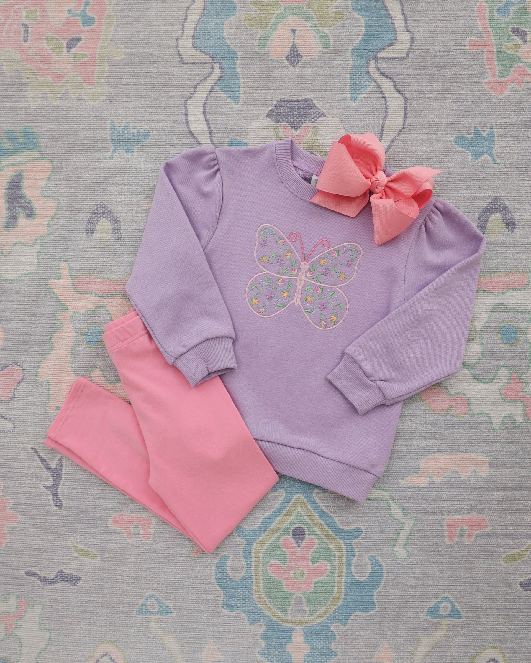 Butterfly French Terry Pullover