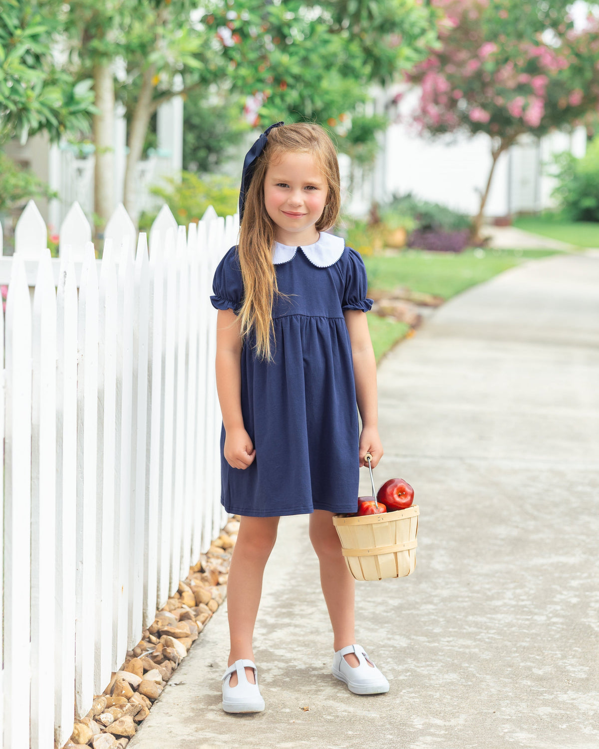 Navy Charlotte Dress