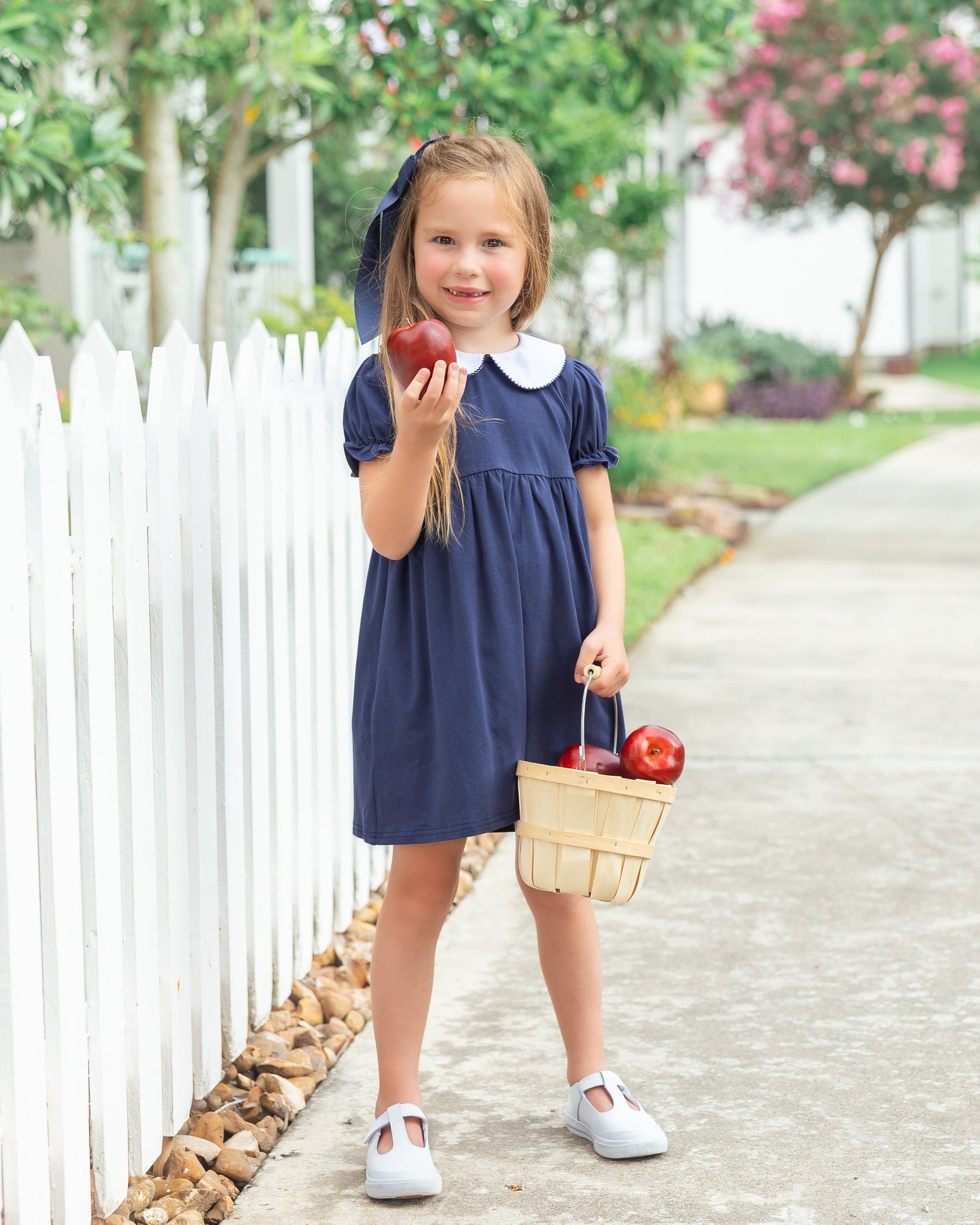 Navy Charlotte Dress