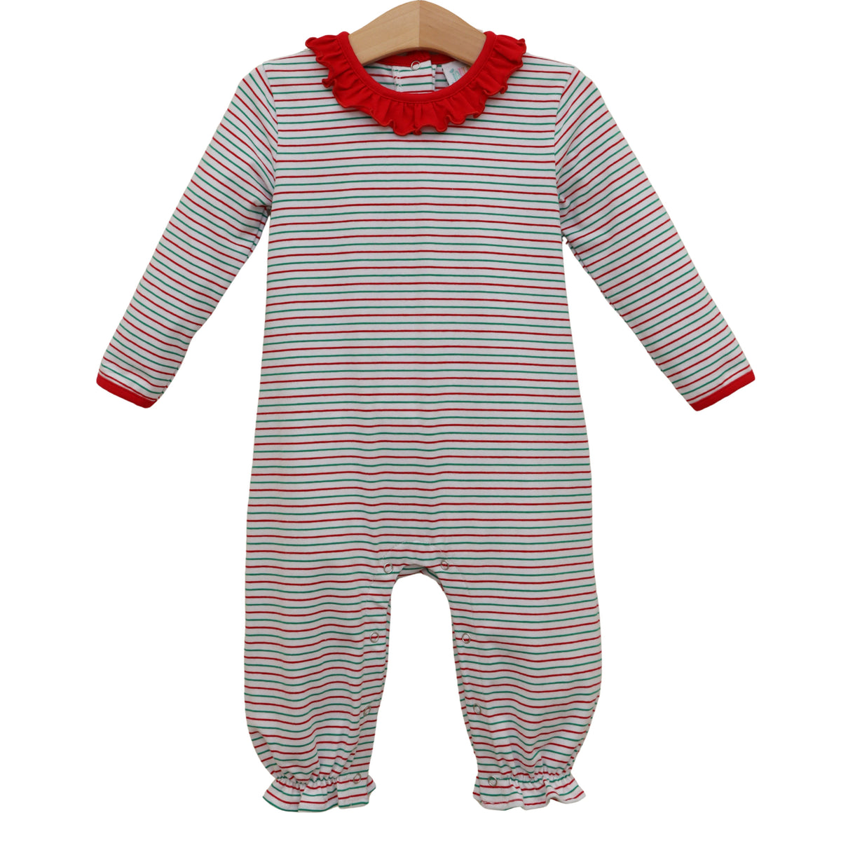 Christmas Stripe Emily Romper