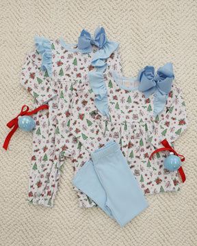 Christmas Tidings Frances Romper