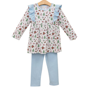 Christmas Tidings Frances Pant Set