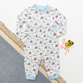Construction Christmas Patrick Romper