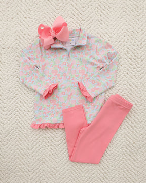 Cottage Blooms Elise Ruffle Pullover Set