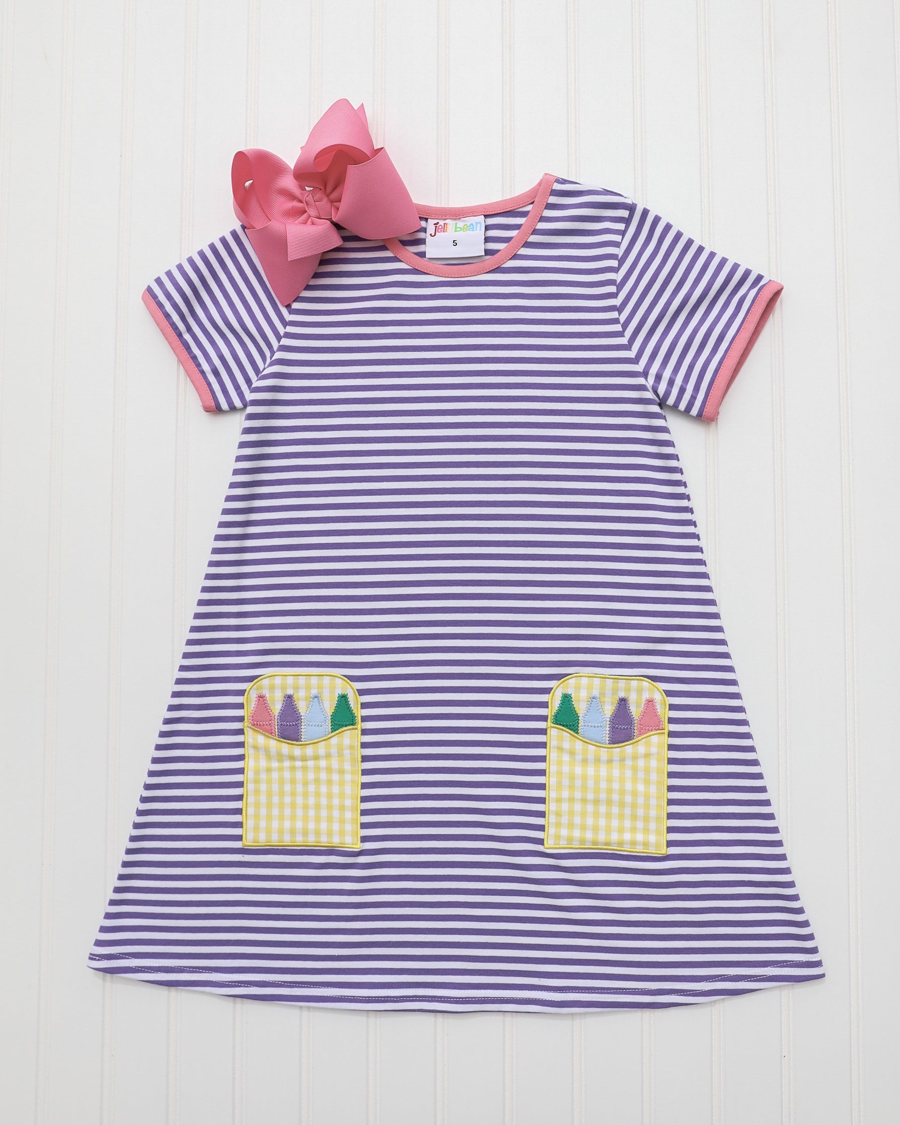 Crayon Pocket Dress Lavender