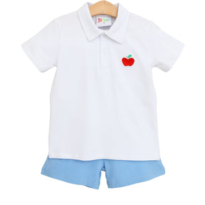 Cute To The Core Polo Short Set