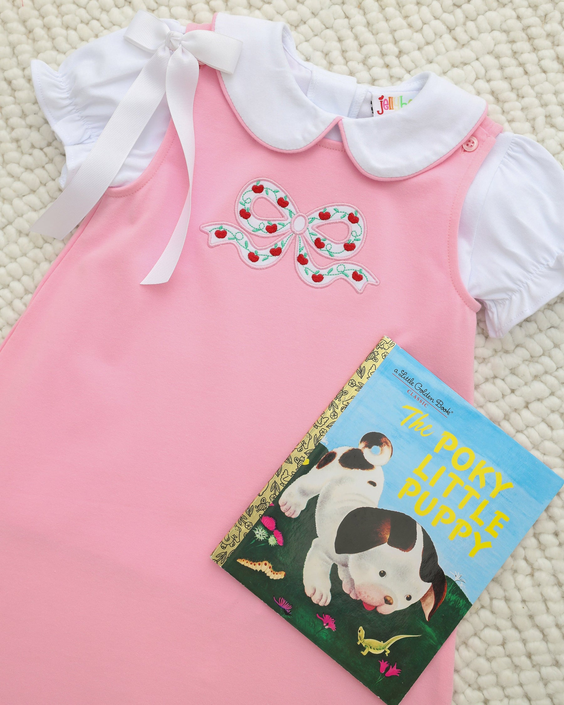 Cute To The Core Scallop Jumper Set