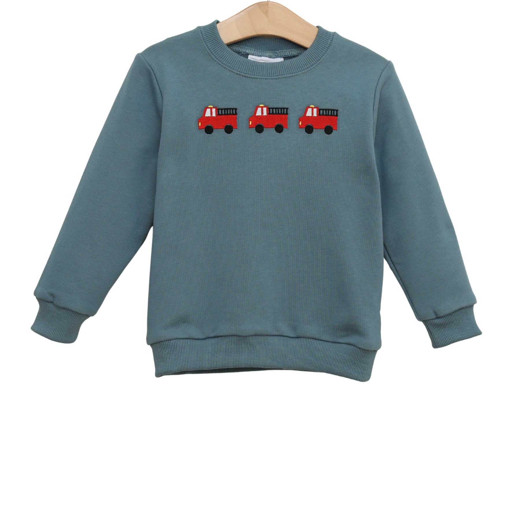 Firetruck Trio French Pullover