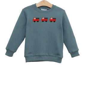 Firetruck Trio French Pullover
