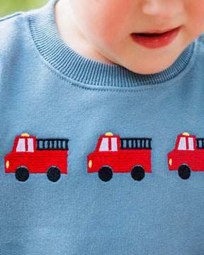 Firetruck Trio French Pullover