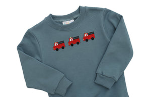 Firetruck Trio French Pullover
