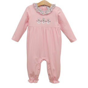 Frosty Friends Ruffle Romper