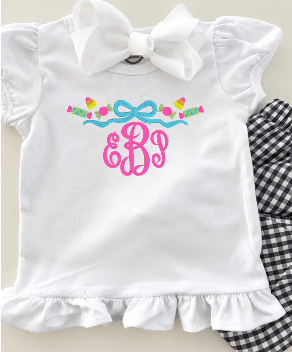 Girl’s Neon Candy Bow
