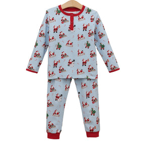 Here Comes Santa Claus Nicholas LS Set