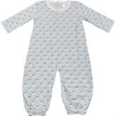 Blue Santa Romper