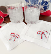 4th of July Bow Cocktail Napkins