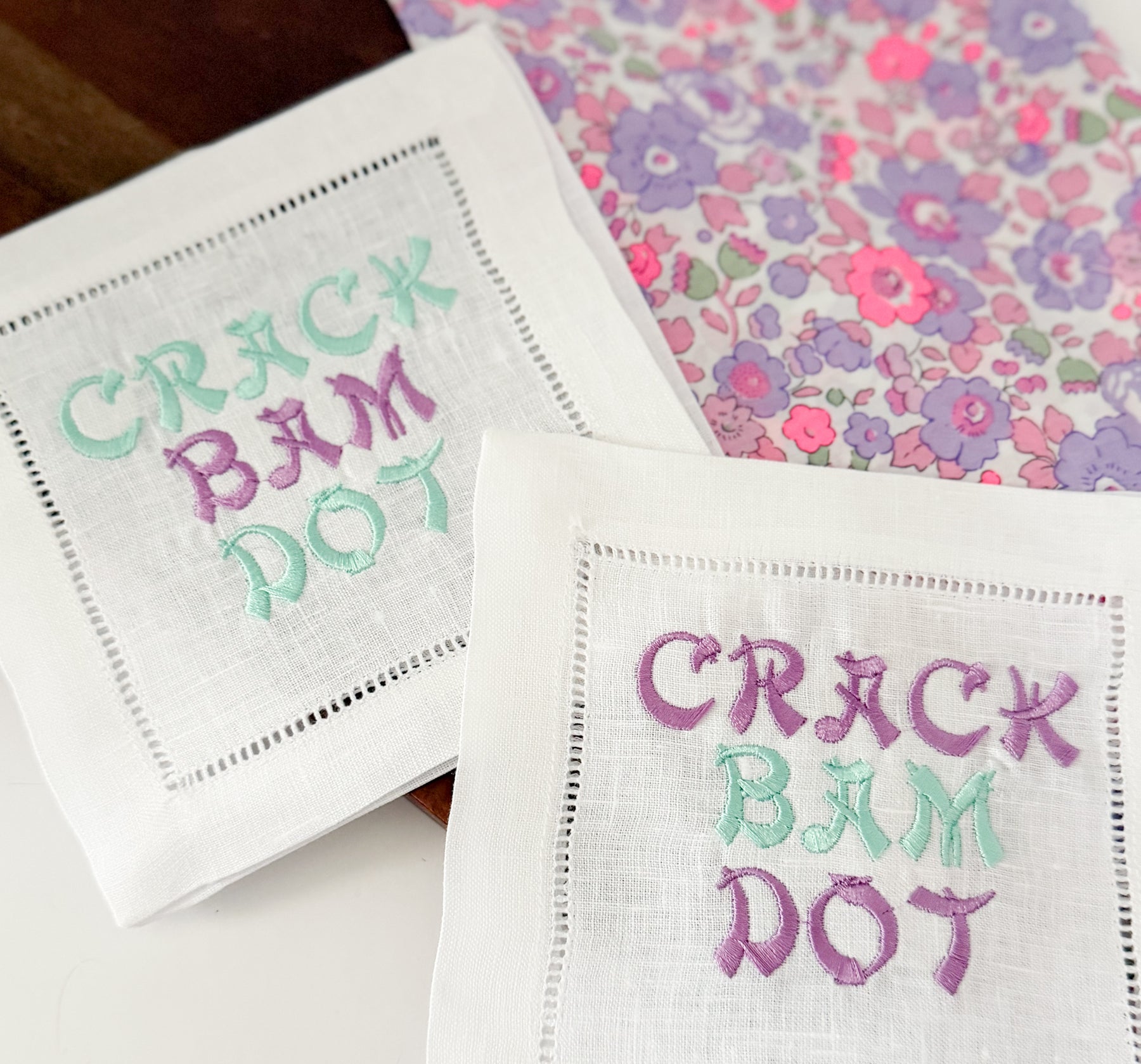 Crack Dot Bam Cocktail Napkins