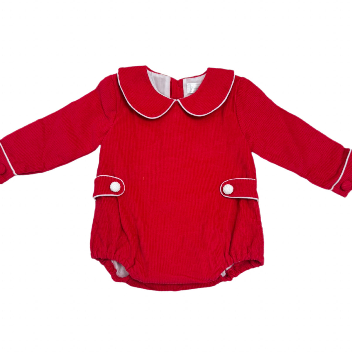 Red Corduroy Boy Bubble