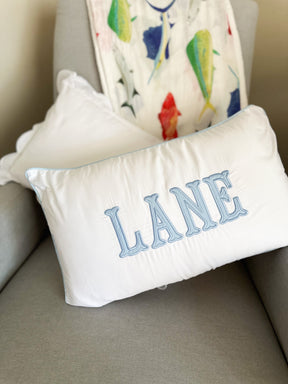 Applique Nursery Pillow