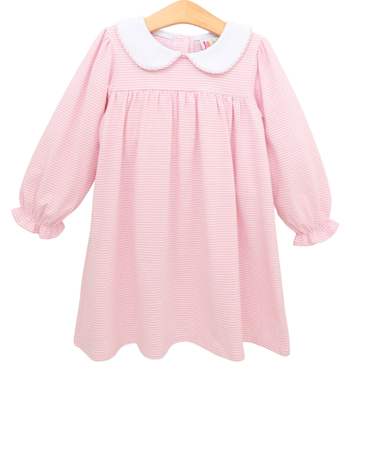 Lottie Dress- Pink Stripe