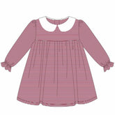Lottie Dress- Red Stripe