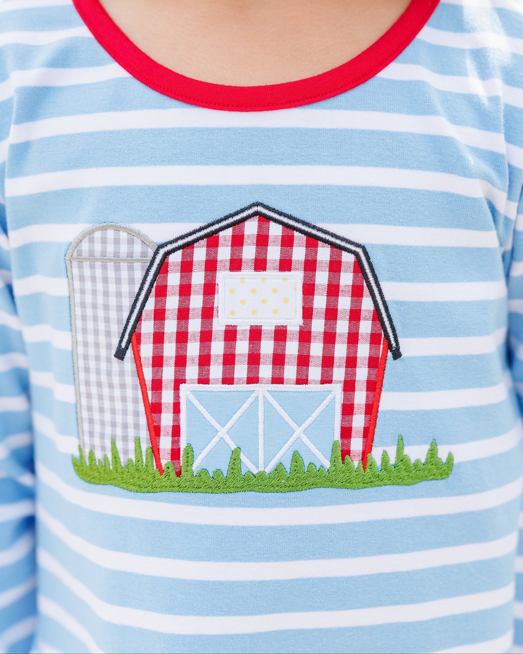 On The Farm Ruffle Pant Set