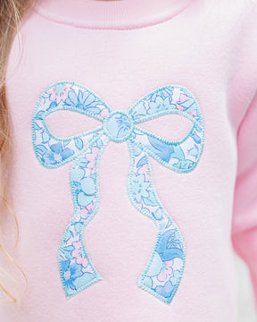 Painted Petals Ruffle Sweatshirt Set