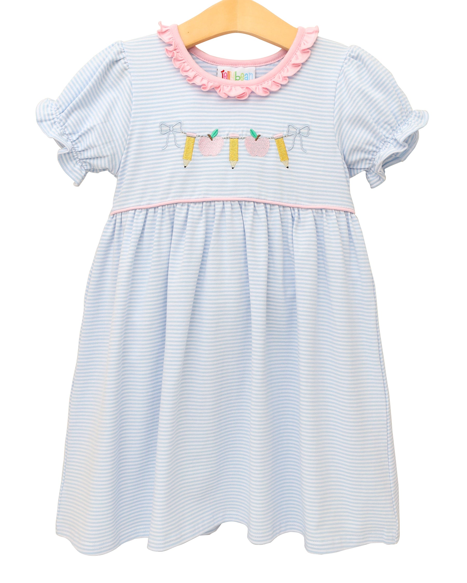 Pencil Garland Scallop Dress