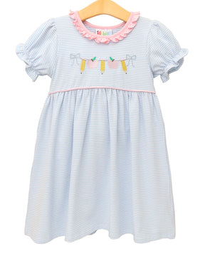 Pencil Garland Scallop Dress